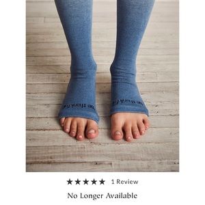 FREE PEOPLE STICKY BE THANKFUL THIN LEG WARMERS